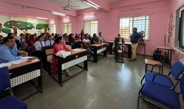 NEWS : भाभा परमाणु अनुसंधान केंद्र के वैज्ञानिक पहुंचे जाजू कन्या महाविद्यालय, पहले दिन एटोमिक ऊर्जा पर ज्ञानवर्धन, दो सत्रों में होंगे व्याख्यान, पढ़े खबर