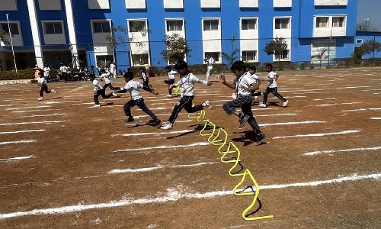 NEWS : ज्ञानोदय इंटरनेशनल में स्पोर्ट्स मीट, विद्यार्थियों ने दिखाया दम-खम, नर्सरी से कक्षा 5 तक बच्चों ने लिया भाग, पढ़े खबर