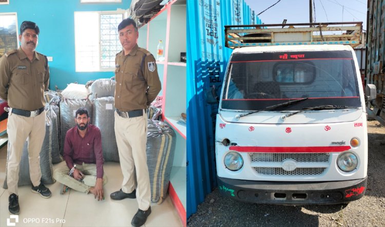 BIG NEWS : टेम्पों में मादक पदार्थ की तस्करी, सुचना पर नयागांव चौकी पुलिस ने घेरा, ताबड़तोड़ कार्यवाही में खुला स्मगलिंग का राज, तीन क्विंटल से ज्यादा नशा जप्त, एक युवक भी गिरफ्तार, पढ़े खबर