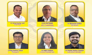 BIG NEWS : चार्टर्ड अकॉउंटेंट्स के चुनाव संपन्न, वी.के जैन अध्यक्ष नियुक्त, तो इन्हें भी मिली जिम्मेदारी, पढ़े खबर