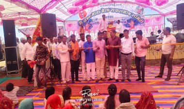 NEWS : चैत्र नवरात्रि पर्व, अंबामाता में भव्य मेले का भव्य शुभारंभ, घट स्थापना और माताजी की आरती भी, यहां से निकाली शोभायात्रा, पढ़े खबर