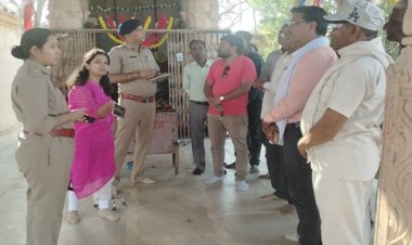 NEWS : अंबामाता में नवरात्रि मेला, और अधिकारियों ने किया निरिक्षण, फिर समिति की बैठक भी, दिए ये आवश्यक निर्देश, पढ़े खबर