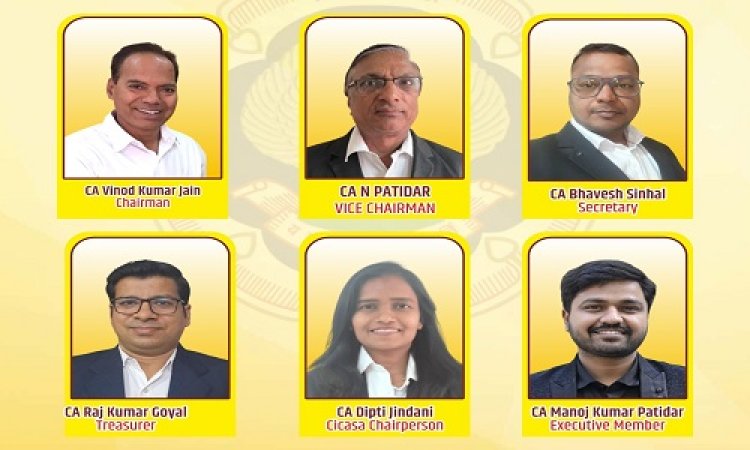 BIG NEWS : चार्टर्ड अकॉउंटेंट्स के चुनाव संपन्न, वी.के जैन अध्यक्ष नियुक्त, तो इन्हें भी मिली जिम्मेदारी, पढ़े खबर
