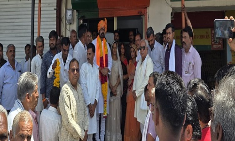 NEWS : इस क्षेत्र के विकास को दी प्राथमिकता, विधायक मारु ने आवश्यक बजट कराया स्वीकृत, ग्रामीणों ने किया भव्य स्वागत, पढ़े खबर