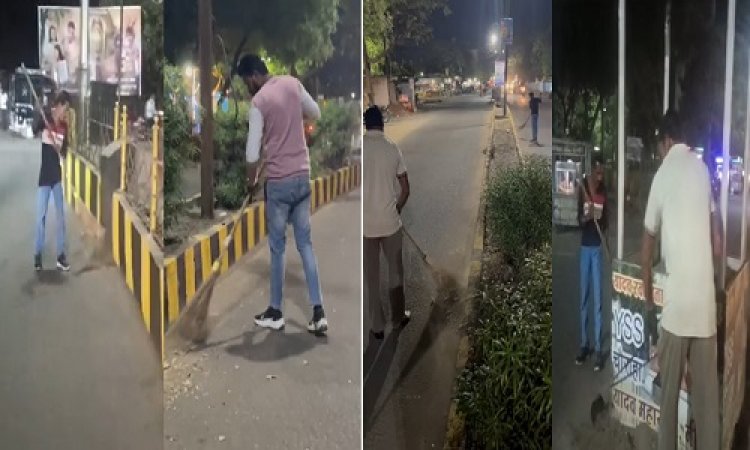 BIG NEWS : देर रात शहर में निकलते नगर पालिका के सफाईकर्मी, और लगातार कर रहें ये बड़ा काम, चमकने लगी नीमच की सड़के, स्वच्छता गतिविधियों ने कुछ यूं पकड़ी रफ्तार, पढ़े खबर