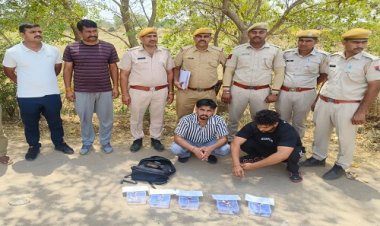 BIG NEWS : निम्बाहेड़ा कोतवाली थाना पुलिस की बड़ी कार्यवाही, पंजाब के दो हथियार तस्कर गिरफ्तार, पांच अवैध पिस्टल मय मैग्जीन जब्त, पढ़े खबर