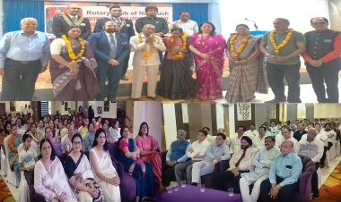 BIG NEWS : कनावटी जेल में कैदियों को सही राह दिखाने का प्रयास, आध्यात्मिक ग्रंथ की अलमारी की अभिनव सौगात, अध्यक्ष शरद जैन बोले- नेत्रदान के बाद रोटरी क्लब देहदान व ऑर्गनदान की और अग्रसर, पढ़े खबर