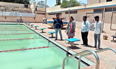 NEWS : तैराकी के लिए नीमच का स्विमिंग पुल हुआ शुरू, नगर पालिका अध्यक्ष स्वाति चौपड़ा ने किया निरिक्षण, व्यवस्थाओं का लिया जायजा, जाने कितना होगा प्रतिमाह शुल्क, पढ़े खबर