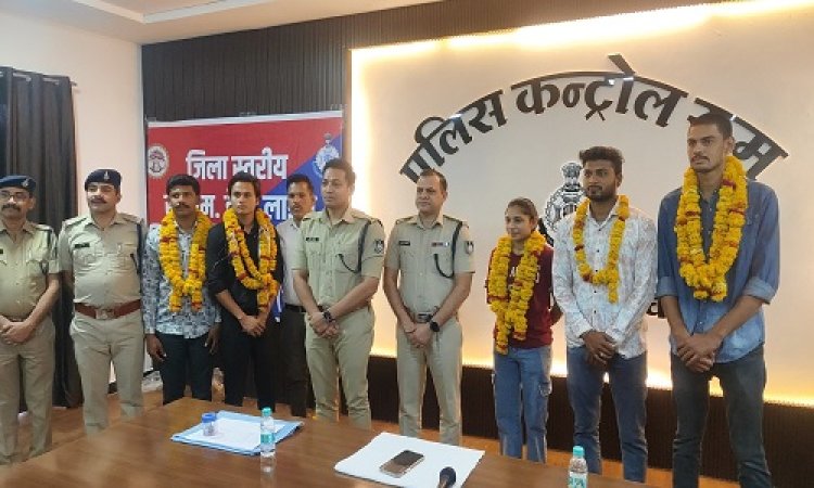 BIG NEWS : जिला पुलिस लाइन में फिजीकल ट्रैनिंग, और इनका एमपी पुलिस में हुआ चयन, एसपी अंकित जायसवाल ने कुछ यूं किया युवाओं का सम्मान, पढ़े खबर