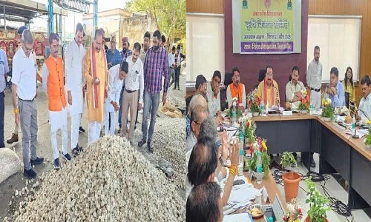 BIG NEWS : उज्जैन में हुई ये हाईलेवल बैठक, और नीमच विधायक परिहार ने की अध्यक्षता, खेती में नवाचार और इनकी समस्याओं को लेकर हुई चर्चा, फिर इस मंडी का किया औचक निरिक्षण, पढ़े खबर