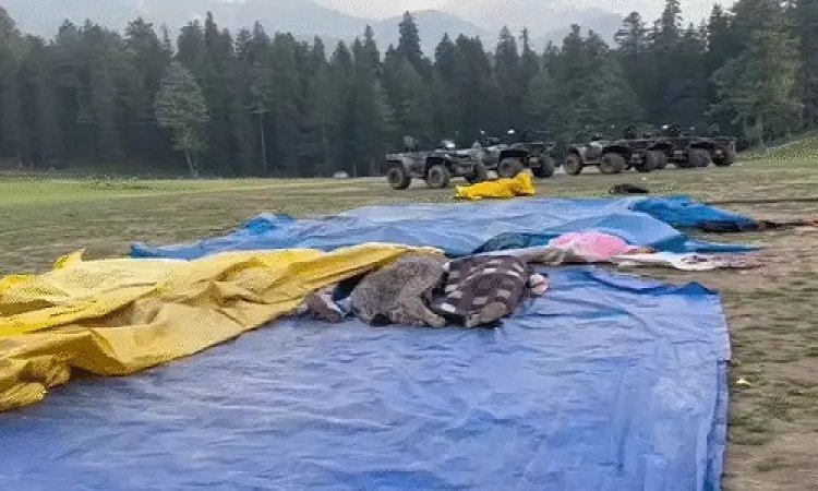 BIG REPORT : पुलवामा के बाद पहलगाम में सबसे बड़ा आतंकी हमला: पर्यटकों पर गोलियों की बौछार, 27 की मौत, गृहमंत्री शाह ने दी श्रद्धांजलि, आज बंद का ऐलान, आखिर कौन है हमले का मास्टर माइंड...! पढ़े खबर