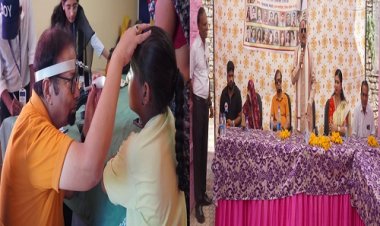 BIG NEWS : ग्राम भरभड़िया में वृहद नेत्र परीक्षण शिविर संपन्न, डॉ. भंडारी ने किया ग्रामीणों का नेत्र परीक्षण, प्रेरणा समाजोत्थान समिति का सफल आयोजन, यहां क्यों भावुक हो गए जिला पंचायत अध्यक्ष, पढ़े खबर