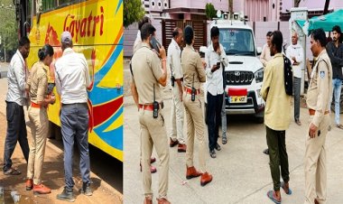 BIG NEWS : यातायात पुलिस और RTO विभाग हुआ अलर्ट, नीमच में बसों सहित इन वाहनों को खंगाला, जब मिली ये कमियां, तो की ताबड़तोड़ कार्यवाही, नियमों का पालन करने की दी हिदायत, पढ़े खबर