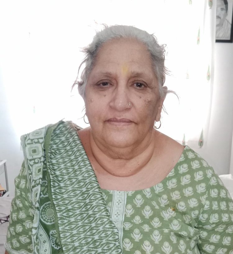 ANTIM YATARA नहीं रही प्रोमिला देवी अरोरा,परिवार मै शोक की लहर,अंतिम यात्रा सोमवार सुबह निजी निवास से