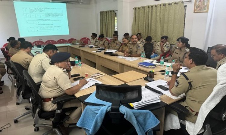 BIG NEWS : पुलिस कंट्रोल रूम पर अपराध समीक्षा बैठक, इन बिंदुओं पर हुई चर्चा, फिर एसपी अंकित जायसवाल ने अधिकारियों को दिए आवश्यक निर्देश, पढ़े खबर