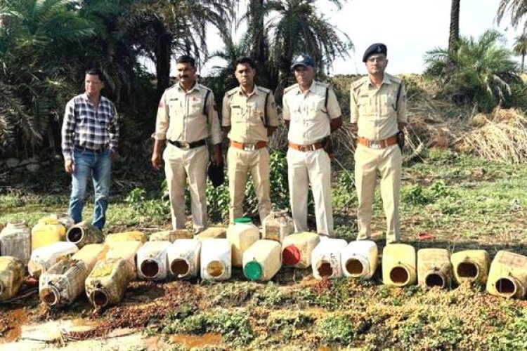 BIG NEWS : अवैध नशे के खिलाफ आबकारी विभाग और पुलिस की संयुक्त कार्यवाही, 950 किलों महुआ लहान सहित 25 लीटर अवैध मदिरा जप्त, पढ़े खबर