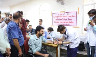 BIG NEWS : स्‍वस्‍थ्‍य यकृत मिशन, कलेक्टर कार्यालय में विशेष शिविर संपन्न, DM चंद्रा सहित शासकीय सेवकों ने करवाया अपना हेल्‍थ चेकअप, पढ़े खबर