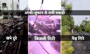 OMG ! एमपी में आंधी-तूफान से मची तबाही, बिजली गिरने से 4 की मौत, दर्जनों पेड़ और बिजली के खंभे गिरे, तो यहां हुआ भारी नुकसान, पढ़े खबर