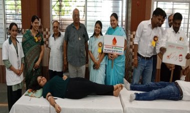 NEWS : विश्व रक्तदाता दिवस, श्री अग्रसेन सोश्यल ग्रुप ने किया रक्तदान, युवाओं ने बढ़-चढ़कर लिया हिस्सा, इतने युनिट ब्लड मिला, मानव जीवन बचाने में बड़ा कदम, पढ़े खबर