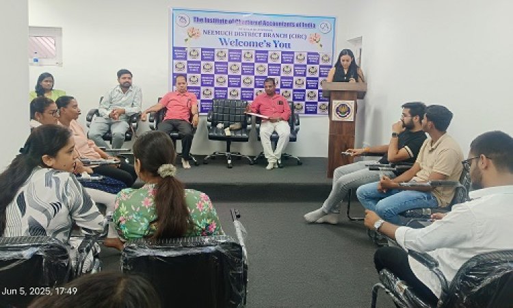 NEWS : CIRC ऑफ ICAI द्वारा राष्ट्रीय प्रतिभा खोज प्रतियोगिता का आयोजन, 20 विद्यार्थियों ने लिया भाग, फिर इन्होंने किया उत्कृष्ट प्रदर्शन, और ट्रॉफी पर जमाया कब्जा, पढ़े खबर