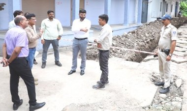 NEWS : जिला कलेक्‍टर हिमांशु चंद्रा ने किया निर्माणाधीन ब्रीज का निरीक्षण, कार्य तेजी से पूर्ण करवाने के दिए निर्देश, पढ़े खबर