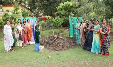 NEWS : पर्यावरण सुरक्षा का संकल्प, इनरव्हील ने शासकीय विद्यालय में किया पौधरोपण, सुरक्षा के लिए ट्री-गार्ड भी लगाएं, पढ़े खबर