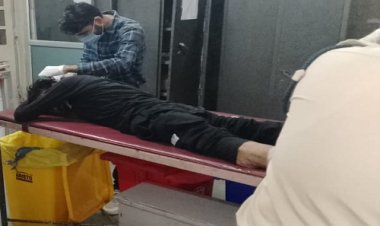 BIG NEWS : अज्ञात वाहन की टक्कर से बाइक सवार व्यक्ति घायल, टोल एंबुलेंस की मदद से पहुंचाया जिला अस्पताल, पढ़े खबर