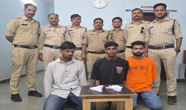 BIG NEWS : लक्जरी कार में युवक, और हथियार भी इनके साथ, सूचना मिलते ही हरकत में आई नयागांव पुलिस, फिर नाकाबंदी में धाराएं सुरज, अंकुश और सुनिल, देशी पिस्टल और जिन्दा कारतूस भी जप्त, पढ़े खबर