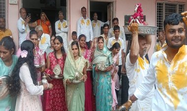 NEWS : ग्राम हरवार में पर्यूषण पर्व की धूम, भगवान महावीर स्वामी का जन्म वाचन महोत्सव मनाया, दिनभर हुए कई आयोजन, पढ़े खबर