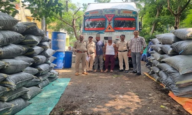 BIG NEWS : नशे के खिलाफ भानपुरा पुलिस की बड़ी कार्यवाही, कंटेनर से पकड़ा 1211 किलो डोडाचुरा, पंजाब के दो तस्कर गिरफ्तार, कुल 50 लाख की मश्रुका जप्त, पढ़े खबर