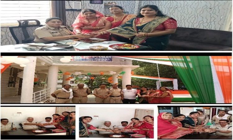 NEWS : विश्व हिंदू परिषद मातृशक्ति ने कैंट थाने में मनाया रक्षाबंधन, पुलिस अधिकारियों एवं जवानों के बांधे रक्षासूत्र, पढ़े खबर