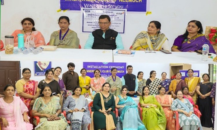BIG NEWS : इनरव्हील क्लब ने किया निवेश एवं सुरक्षा सेमिनार का आयोजन, जिला सहकारी बैंक शाखा नीमच की प्रबंधक संगीता शर्मा सम्मानित, कार्यक्रम में इन्होने दी साइबर क्राइम से बचाव संबंधित जानकारी, पढ़े खबर