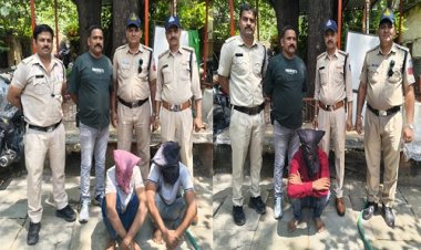 BIG REPORT : मंदसौर में एक जगह काला सोना, तो दूसरी जगह एमडी लेकर खड़े स्मगलर, डिलीवरी देने से पहले पहुंची कोतवाली पुलिस, तीन तस्करों को धरदबौचा, लाखों का अवैध नशा भी जप्त, क्या आरोपियों का अंतर्राज्यीय गैंग से कोई कनेक्शन...! पढ़े खबर