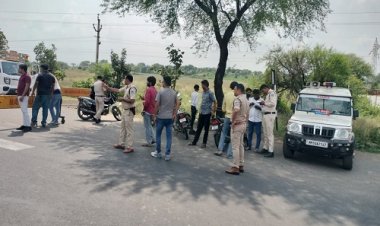 NEWS : पिपलियामंडी पुलिस की हाइवे पर चालानी कार्यवाही, सीट बेल्ट लगाने और हेलमेट पहनने की दी समझाइश, पढ़े खबर