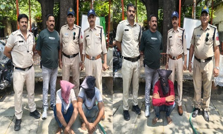 BIG REPORT : मंदसौर में एक जगह काला सोना, तो दूसरी जगह एमडी लेकर खड़े स्मगलर, डिलीवरी देने से पहले पहुंची कोतवाली पुलिस, तीन तस्करों को धरदबौचा, लाखों का अवैध नशा भी जप्त, क्या आरोपियों का अंतर्राज्यीय गैंग से कोई कनेक्शन...! पढ़े खबर