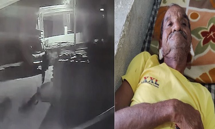 BIG NEWS : घर के बाहर सौ रहा बुजुर्ग, अचानक आएं बदमाश, और कर दिया हमला, कान के कुंडल छीन हुए फरार, पढ़े खबर