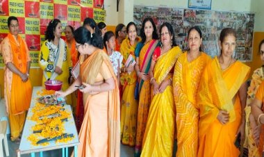 NEWS : विजयादशमी पर्व, महिला समन्वय शाखा का खास कार्यक्रम संपन्न, मातृशक्ति ने किया शस्त्र पूजन, कुछ यूं हुई कार्यक्रम की शुरुआत, पढ़े खबर