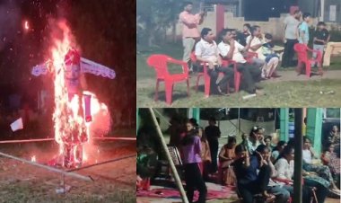 BIG NEWS : नीमच की इस कॉलोनी में धूमधाम से मनाया दशहरा उत्सव, रहवासियों ने किया रावण का दहन, दिया ये बड़ा संदेश, पढ़े खबर