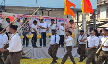 NEWS : शताब्दी वर्ष पूर्ण, और रामपुरा में निकला ऐतिहासिक पथ संचलन, नगर में जगह-जगह हुआ भव्य स्वागत, पढ़े खबर