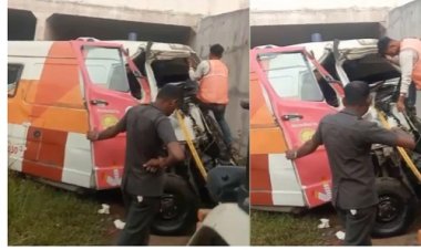 BIG REPORT : दिल्ली-मुंबई एक्सप्रेस-वे पर हादसा, मंदसौर जिले में पुलिया से नीचे गिरी एंबुलेंस, दो लोगों की दर्दनाक मौत, कड़ी मशक्कत कर घायल ड्राइवर को निकाला बाहर, पढ़े खबर