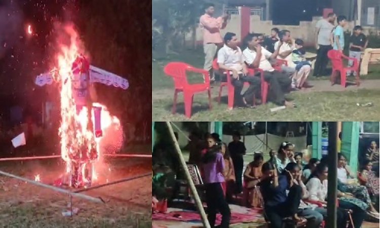 BIG NEWS : नीमच की इस कॉलोनी में धूमधाम से मनाया दशहरा उत्सव, रहवासियों ने किया रावण का दहन, दिया ये बड़ा संदेश, पढ़े खबर