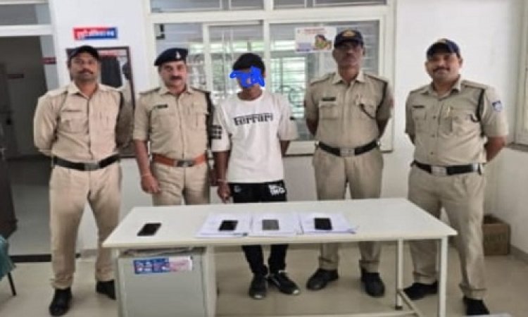 BIG NEWS : जीआरपी पुलिस के हत्थे चढ़ा शातिर चोर, एक लाख से ज्यादा के मोबाइल बरामद, सूचना के बाद खाकी को ऐसे मिली सफलता, पढ़े खबर