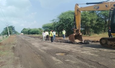 BIG NEWS : नीमच-सिंगोली मार्ग पर सफर करने वाले राहगीरों की परेशानी होगी कम, सड़क निर्माण का कार्य शुरू, क्या बोले इंजीनियर, पढ़े इस खबर में
