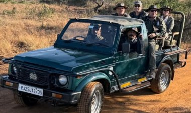 NEWS : दक्षिण अफ्रीकी प्रतिनिधिमंडल ने किया गांधी सागर वन्यजीव अभयारण्य का दौरा, की चीता संरक्षण एवं प्रबंधन के कार्यों की सराहना, पढ़े खबर