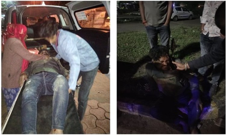 BIG NEWS : सड़क दुर्घटना में घायल हुआ नीमच सिटी का नरेंद्र, सूचना मिलते ही मौके पर पहुंची डायल- 112, और तत्काल जिला अस्पताल में कराया भर्ती, पुलिस ने यूं दिखाई गंभीरता, पढ़े खबर