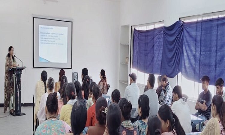 NEWS : मानसिक स्वास्थ्य संबंधी चिंताओं और शैक्षणिक संस्थानों में आत्महत्या की रोकथाम का उद्देश्य, जीरन कालेज में विशेष व्याख्यान संपन्न, डॉ. स्वाति वधवा ने विद्यार्थियों को किया संबोधित, पढ़े खबर