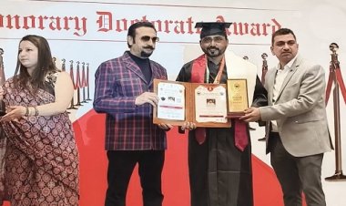 NEWS : सामाजिक क्षेत्र और सनातन सेवा में निभाई अहम भूमिका, तो गुरु एकांतवासी को मिली डॉक्ट्रेट की मानद उपाधि, नीमच के चमत्कारी बालाजी के पुजारी ने कुछ यूं दिया अपना योगदान, पढ़े खबर