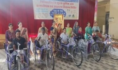 NEWS: “जहां टूटी उम्मीदें, वहीं मिला नया सहारा”, नीमच शिविर में जयपुर फुट लगते ही दौड़ पड़े दिव्यांग, चेहरों पर लौटी मुस्कान, जिंदगी में फिर से लौटी रफ्तारबिना सहारे चलकर लिखी नई कहानी,पढ़े खबर 