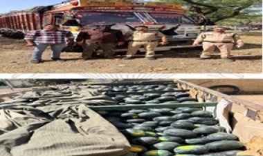 BIG NEWS: “तरबूज की आड़ में ड्रग्स का खेल!”, नारायणगढ़ पुलिस को मिली बड़ी सफलता,हाईवे पर घेराबंदी कर 85 किलो डोडाचूरा के साथ तस्कर किया गिरफ्तार,पढ़े खबर