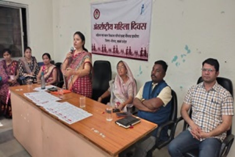 NEWS:महिला दिवस पर नीमच में महिलाओं का शक्ति उत्सव,आंगनबाड़ी कार्यकर्ताओं को मिला सम्मान,महिलाओं को सशक्त बनने का दिया संदेश, पढ़े खबर 